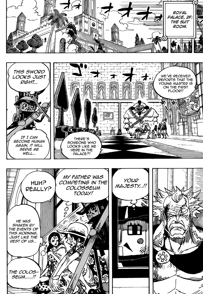 One Piece, Chapter 741 image 14